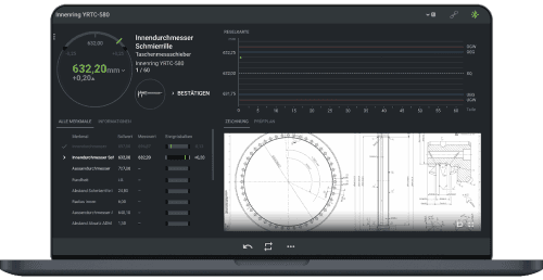 Digitale Qualitätskontrolle für Automobilteile-Inspektionsprozesse